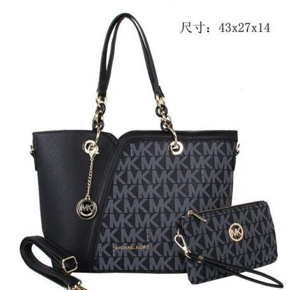 

2019 hippingwomen handbag famou bag luxary ladie hand bag and pur e me enger houlder bag wallet backpack, Black