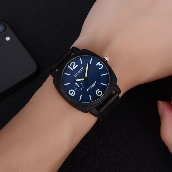

fashion watch women's men casual quartz leather band newv strap watch analog wrist digital relogio masculino saat 2018, Slivery;brown