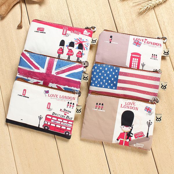 

anime thin short women girls kids mini slim cute leather small wallet purse mini canvas coin pouch holder bag, Red;black