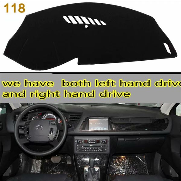 

для c5 tourer 2009 2010 2008 2011 2012 2013 2014 2015 dashmat car-стилизации accessorie dashboard обложка даш автомобильный коврик ковер