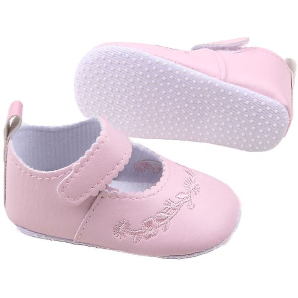 

new kid girl pu leather princess crib shoes newborn comfy outdoor baby shoes 0-12m