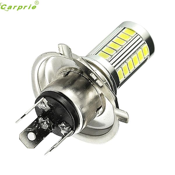 

franchise car auto new 1pcs h4 super bright 5630 smd 33-led 12v auto car white fog lamp light light source fog #0425