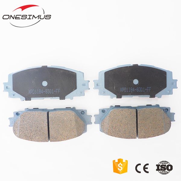 

front brake pad set brake system xpd1184 oem 04465-52180 for t- 1kr-fe 1nd-tv 1nz-fe 2sz-fe 2zr-fe yaris / allion ii