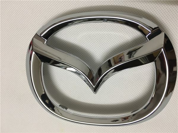 Kühlergrill-Emblem der vorderen Stoßstange für MAZDA 3 16-19 BN BAPJ-51-730, Chrom-Abzeichen-Maskottchen