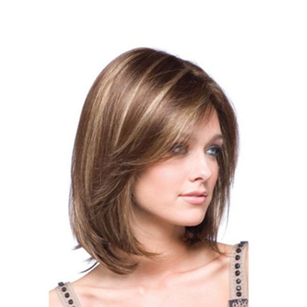 European And American Wigs Short Hair Feminine Temperament High