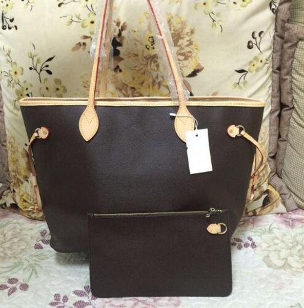 

selling 2020 genuine leather new fashion good quality women handbag neverful bags with small purse ing
