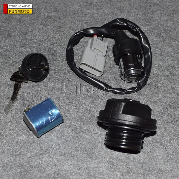 

cfx8 cf800 cfmoto key switch ignition key 800cc lock fuel tank lock petrol tank switch cf moto cf800-2(x8) 7020-010100