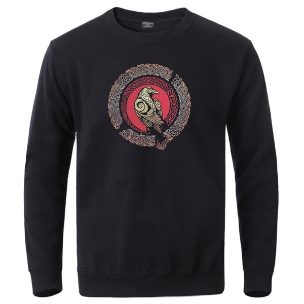 

cool eagle mens pullover winter sweatshirts male casual crewneck sportswear sell casual loose tracksuits streetwear, Black