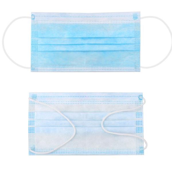 

in stockdisposable face mask meltblown cloth disposable mask 3-layer protective filtering disposable mask 03