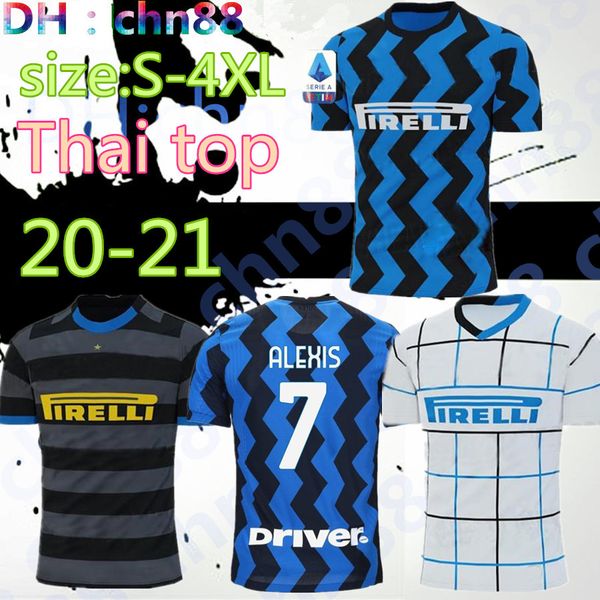 

size: s-4xl 20 21 iter milan eriksen lukaku lautaro skriniar milan soccer jersey sensi barella jersey 2020 2021 футбол футболки мужская руба, Black;yellow