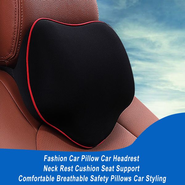 Car Headrest Neck Pillow Auto Neck Protection Rest Pillows For