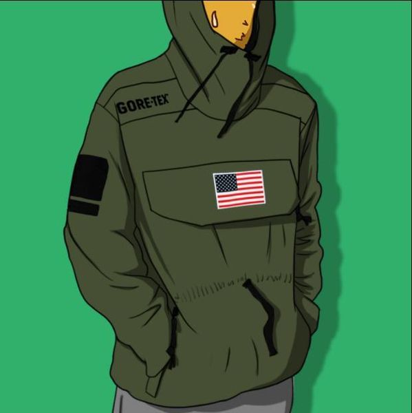 

17ss expedition pullover jacket men women coats fashion flag outerwear waterproof jacket high street jacket s~xl hfwpjk128