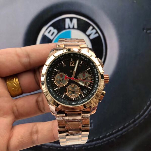 

мужская мода часы лучший бренд секундомер 40 мм циферблат из нержавеющей стали группа роскошные наручные часы для мужчин лучший подарок orol, Slivery;brown