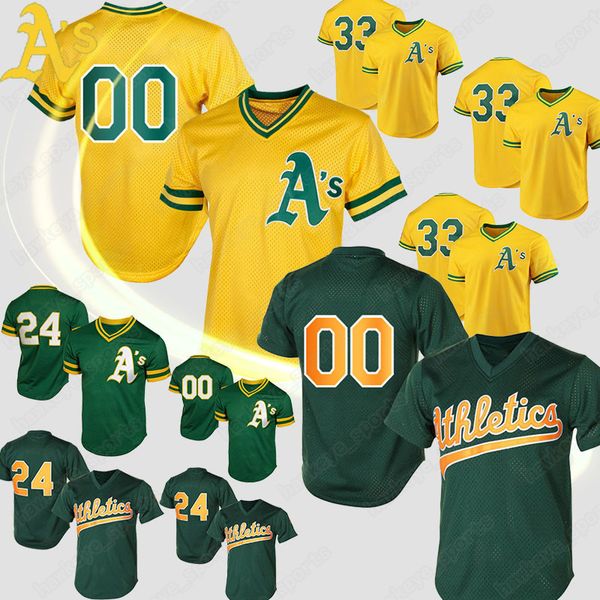 

custom Oakland jerseys Athletics 24 Rickey Henderson OAK 35 jersey Any name any number baseball jerseys hot sell shirts