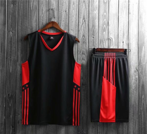 

New Style Basketball Uniform Sets Sports Jersey For Men 45