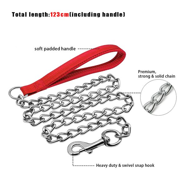 

nylon dog collar goldendoodle pet dog chain leash walking lead rope collars for medium large dogs german shepherd pitbull pet supplies