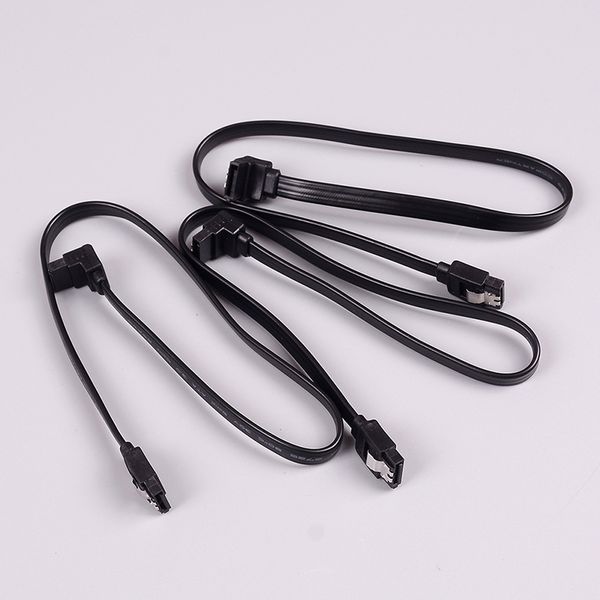 

3pcs/set dual channel hard drive data cable 40cm sata 3.0 cable sata 3.0 iii sata3 6gb/s data straight cord sas