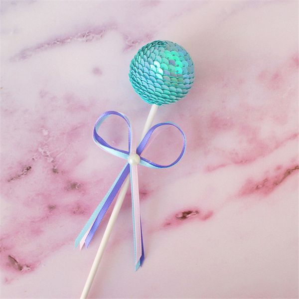 

biling gold pink silver star fishtail shell морская звезда конек русалка торт топпер для украшения партии десерт прекрасные подарки