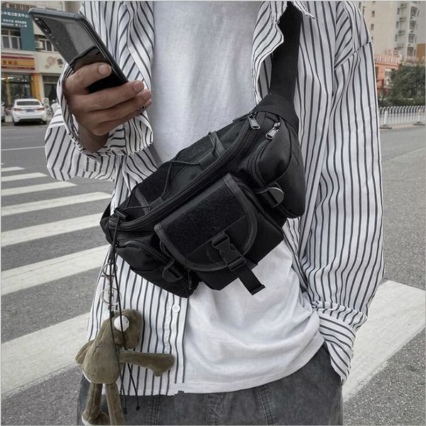 

конструктор талии сумка упаковка подарка 19ss 18ss сорок четвёртую мужская мода fannypack мода талия холст путешествия пояс сумка мужчины су