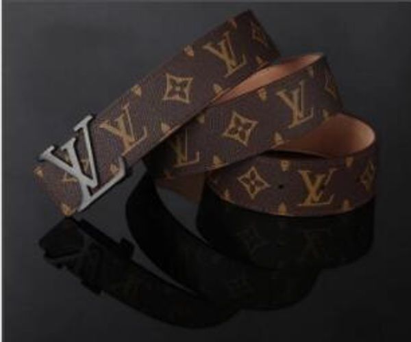 

mens belt fashion designe belts luxury belt man woman brand belts casual letters smooth buckle 12 styles width 3.8cm belts, Black;brown
