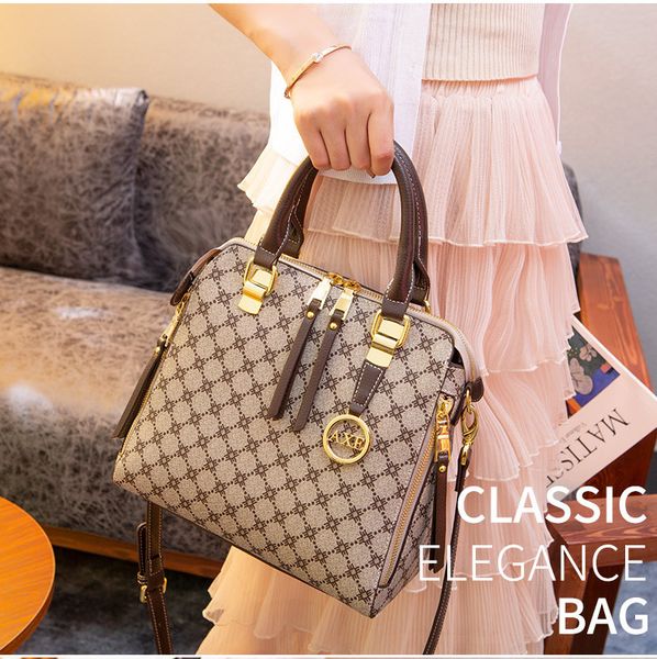 

lady's handbag fashion pvc women's bag printed bag single shoulder messenger handbag tote bags 5592