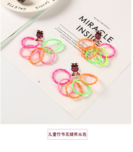 

yellow plastic hair ties elastics hair band assorted colors girl bebe kids titolari di coda di cavallo personalizzati sweet07 zypsv