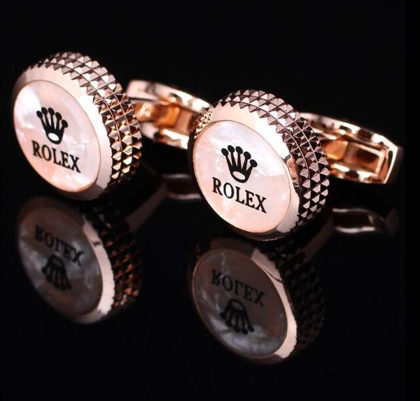 

new high-end cufflinks fashion business french men's shirts cufflinks five-fingered cufflinks as birthday gifts time28 #287, Silver