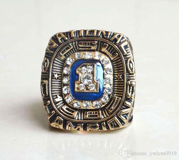 

1982 penn state nittany lion paterno collge football championship ring ing, Silver