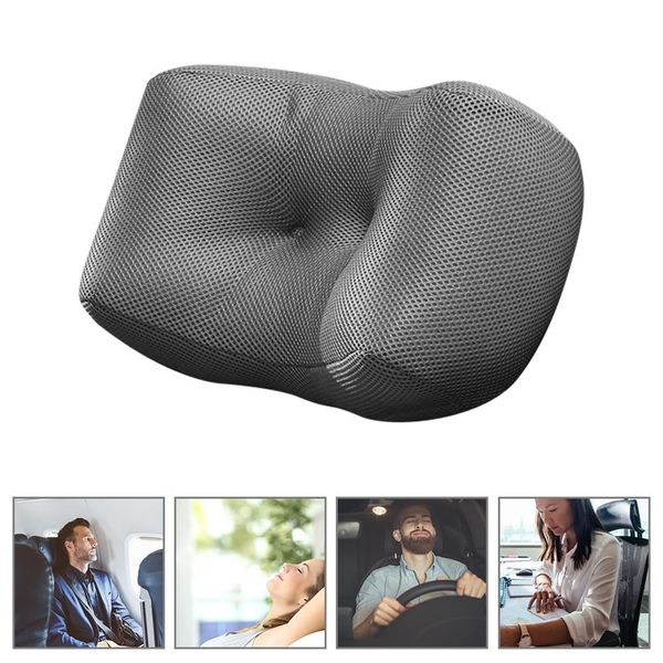 

lumbar support pillow breathable mesh ergonomic designed for low back pain relief back cushion backrest for office chair sofa