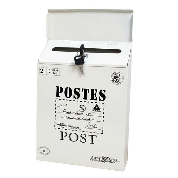 

creative iron mail/letter/post/newspaper holder box