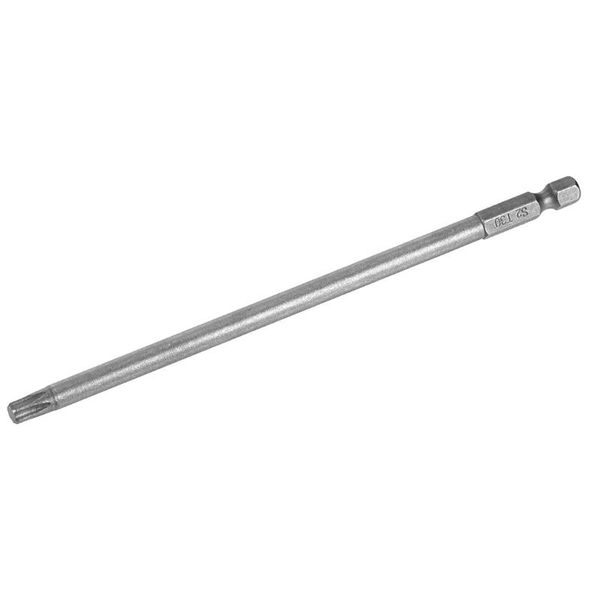 

uxcell t30 magnetic torx screwdriver bits, 1/4 inch hex shank 5.91-inch length s2 power tool