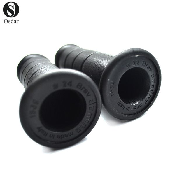 

universal handle bar 7/8" vintage motorcycle handle grips rubber motorcycle handlebar