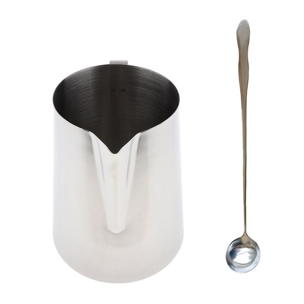 

2000ml stainless steel candle making pitcher pouring pot wax stirring spoon