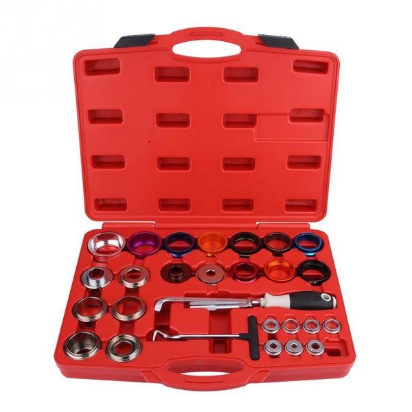 

27 pcs car camshaft crank crankshaft oil seal remover installer removal tool shaft installer extractor auto removal repair set