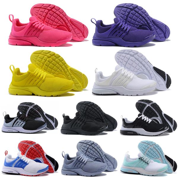 

New Running shoes presto BR QS Mens Athletic Shoes pink red white grey navy Women Sports Sneakers Outdoors Shoes 36-45