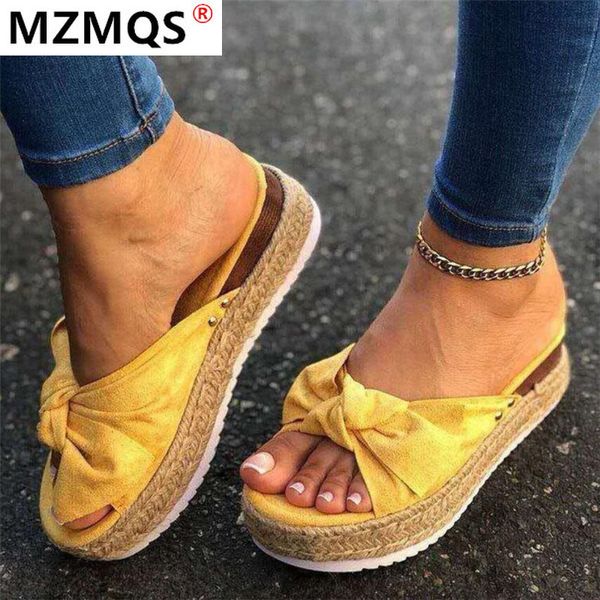 

2020 shoes woman sandals for women beach shoes bow-knot platform sandals women summer footwear flat female plus size, Black