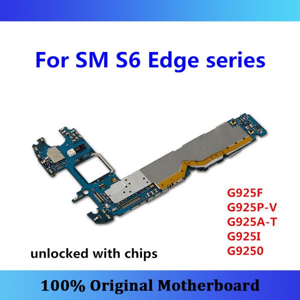 

Оригинал разблокирован для Samsung Galaxy S6 Edge G925F / G925P-V / G925A-T / G925I / G9250 материнская плата