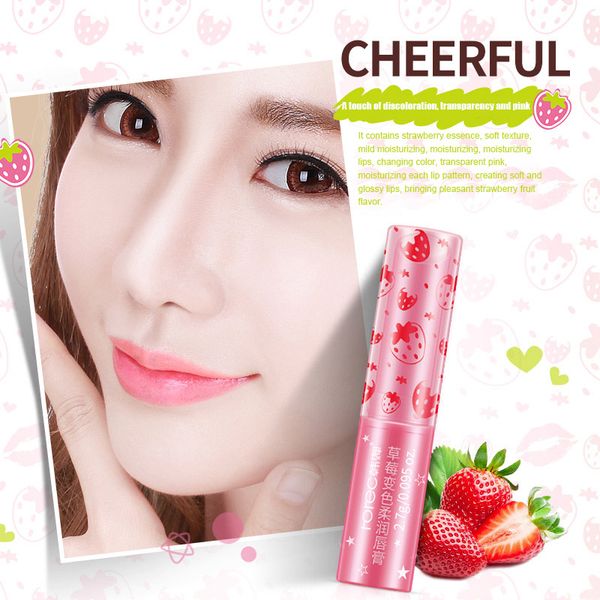 

strawberry discoloration lip colorless long lasting lips skin nourishing lip care sk88