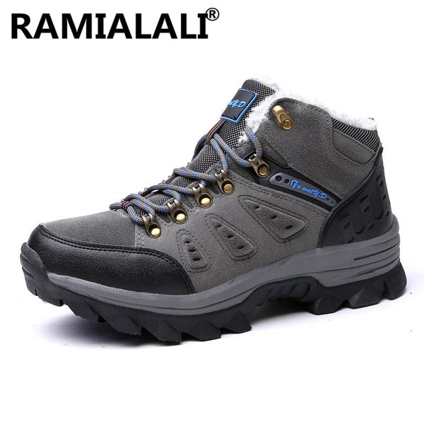 

winter hiking shoes men mountain sneakers outdoor waterproof boots man antiskid sport shoes woman snow keep warm trainers