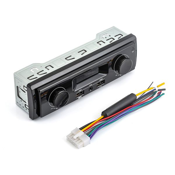 

2 in 1 support fm aux in usb receiver player 1 din car stereo 12v radio mp3 auto audio stereo support fm aux