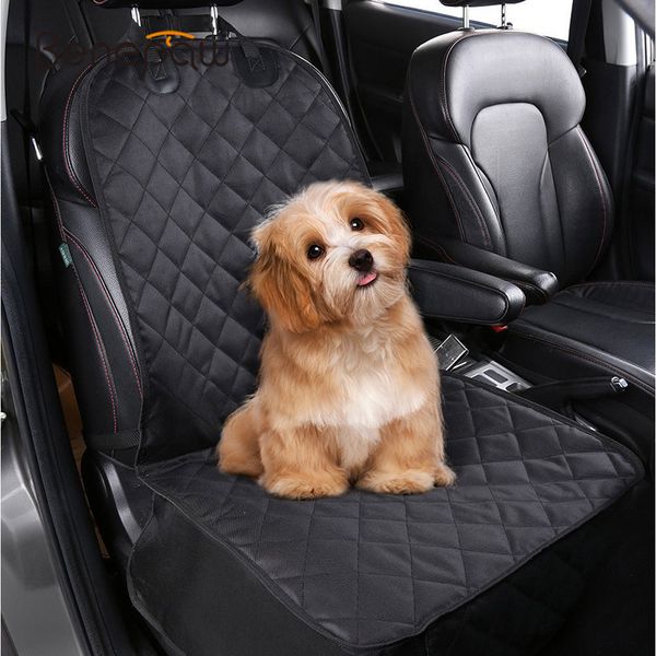 

benepaw front dog car seat cover waterproof travel pet seat cover nonslip rubber backing with anchors easy to clean