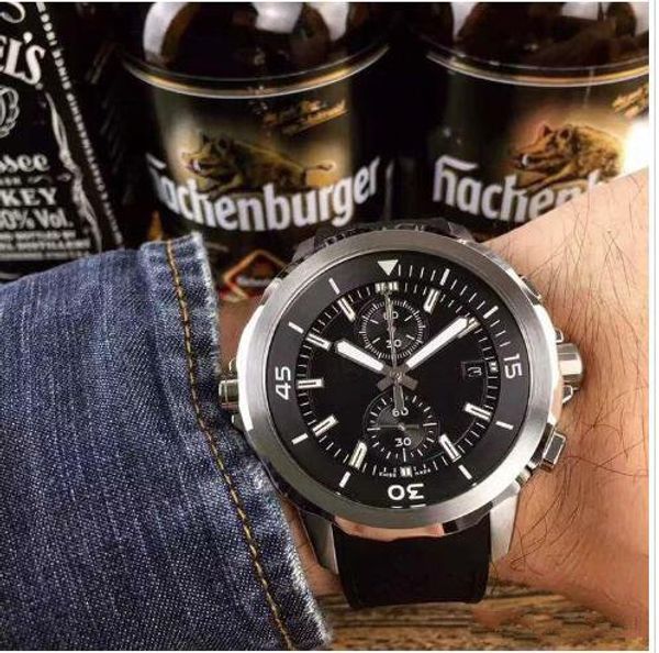 

2020 new fashion quartz men's stainless steel quartz satch luxury mens watches wristwatches rubber strap i25, Slivery;brown