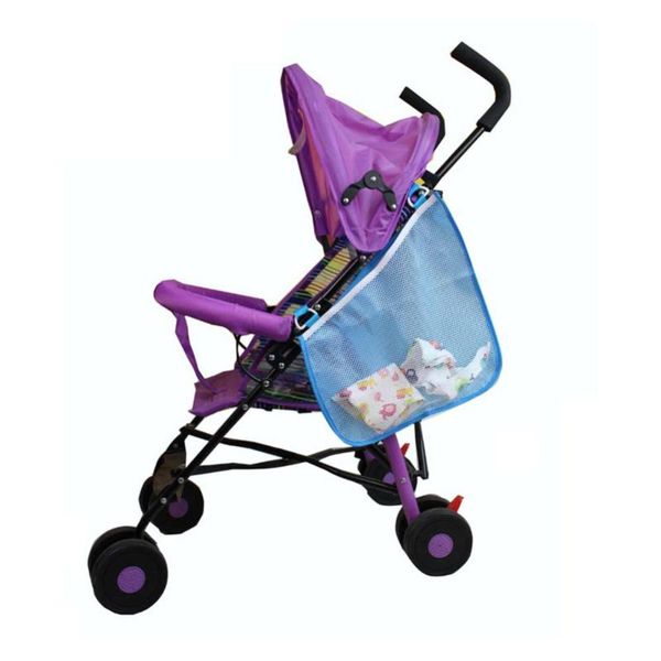 

mesh polyester baby stroller pram net mesh hanging bag organizer diaper storage tidy net accessories home item polyester