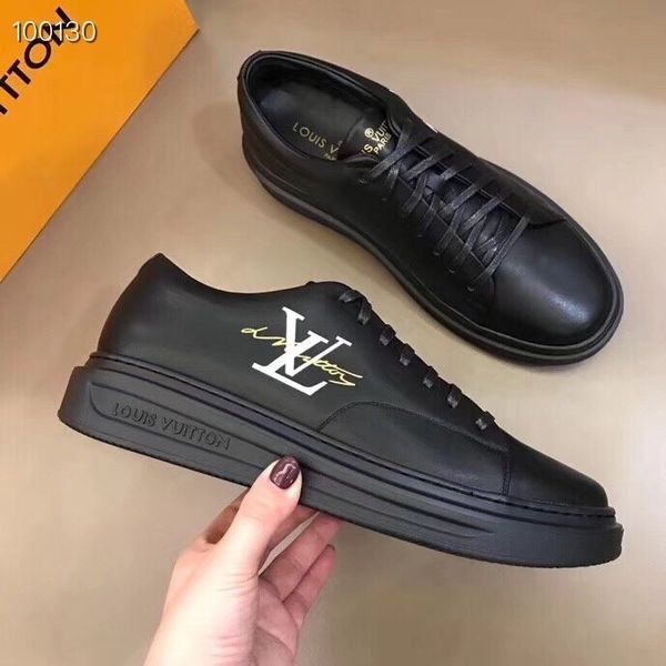 

2020 men's casual sneakers spring and autumn first layer printed genuine leather luxurious thick-bottom wild basketball shoes