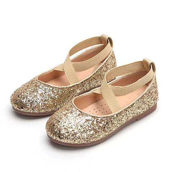 New Toddler Baby Girls Flats Children Princess Dress Shoes Fashion Party Shoes