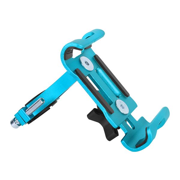 

universal aluminium alloy bicycle phone holder 3.5-6.5 inch smartphone bike support anti-slip mount mobile navigation bracket
