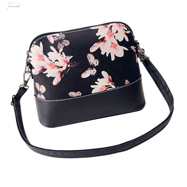 

new fashion summer style women printing shoulder bag leather purse satchel female messenger bag bolsas feminina sac drop shipping