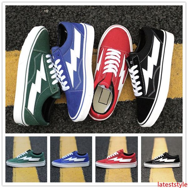 

revenge x storm old skool canvas shoe kanye fashion streets designer new casual shoe without