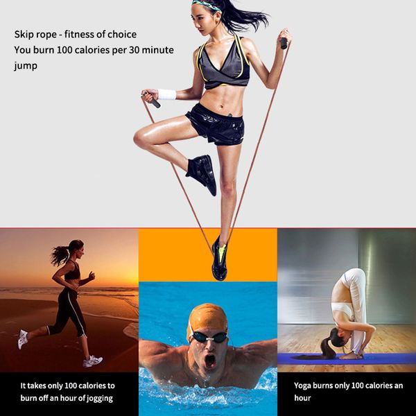 

aerobic exercise boxing skipping jump rope adjustable sports exercise gym fitness equipment adjustable bearing speed black 2.7m