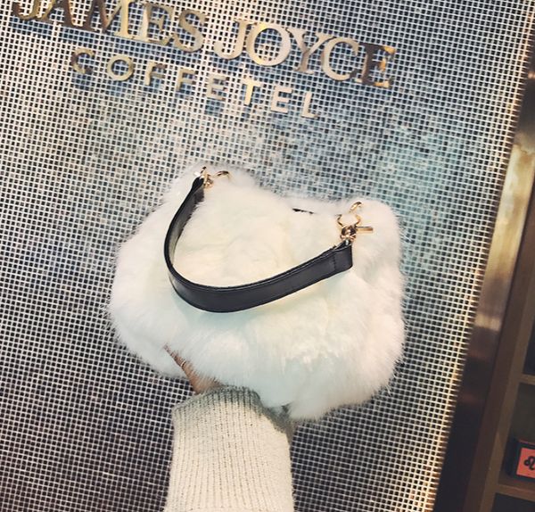 

дизайнер сумки на ремне женщины шерстяная ткань с мягкой ворсовой сумочкой леди милый зимний мешок больше цвета мода женщины пушистый мешок#